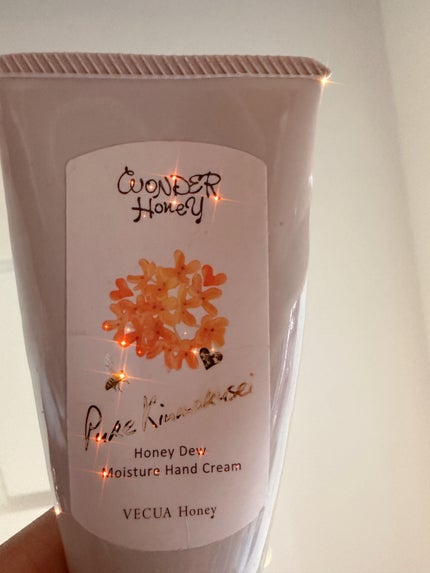 ワンダーハニー とろとろハンドクリーム ピュアキンモクセイ/VECUA Honey/ハンドクリームを使ったクチコミ(1枚目)