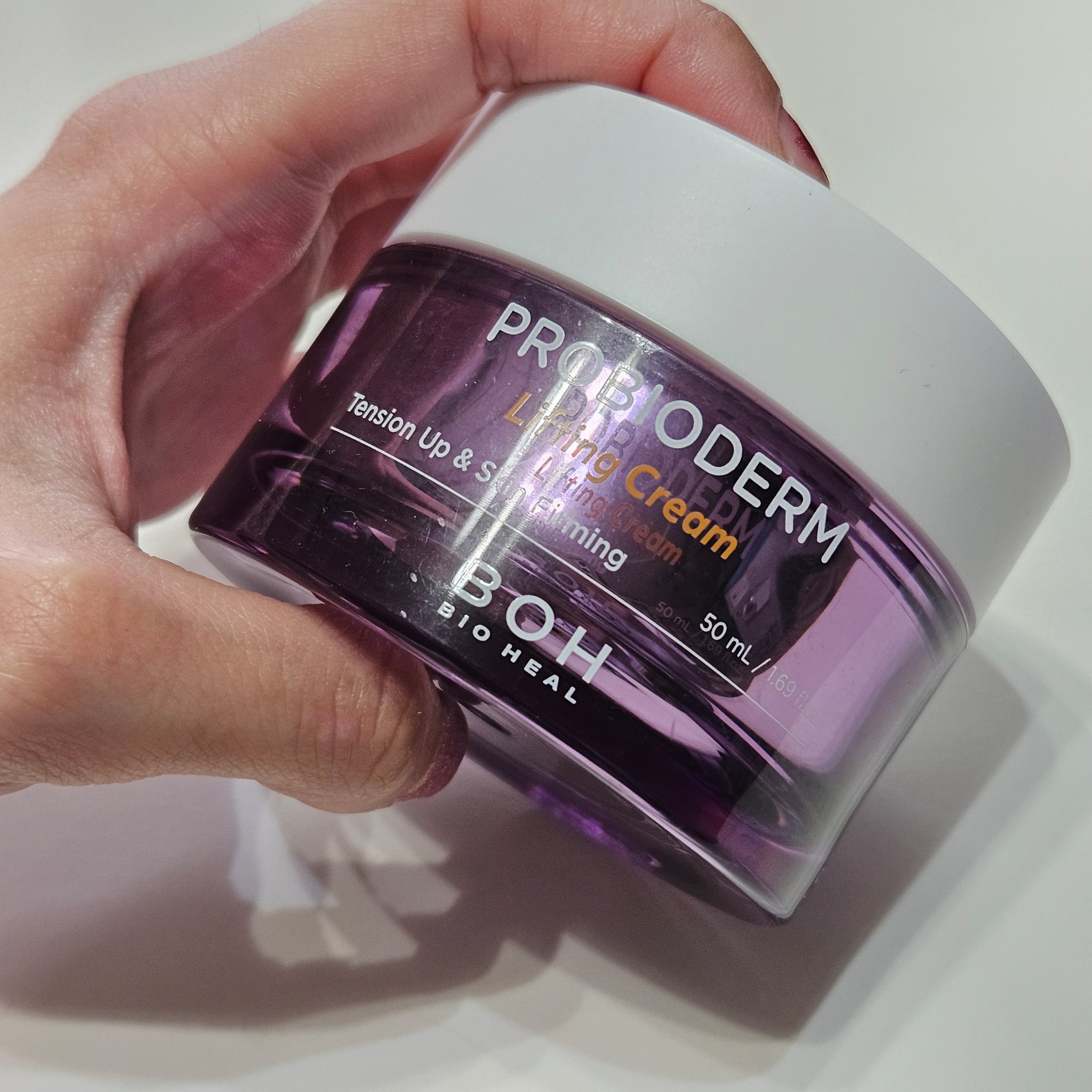 #使い切りコスメ

────────────

BIOHEAL BOH
プロバイオダーム リフティング クリーム
クリーム50ml

────────────

プロバイオダーム リフティング クリーム
を使い切りました💮

こっくりとし