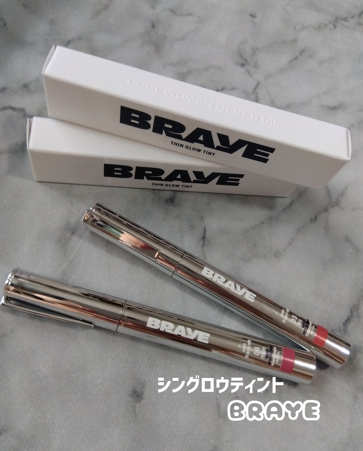 THIN GLOW TINT/BRAYE/口紅を使ったクチコミ(1枚目)