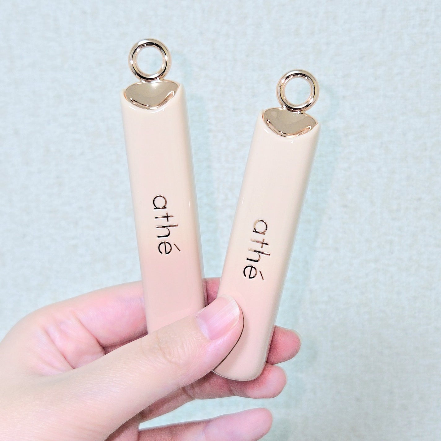 オーセンティック リップ グローイ バーム/athé/口紅を使ったクチコミ(2枚目)