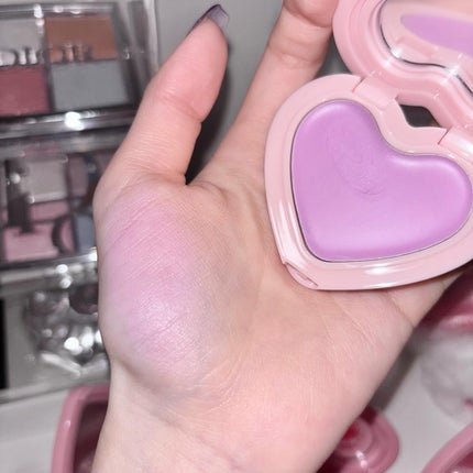 GLOWY CREAM BLUSH/AOU/ジェル・クリームチークを使ったクチコミ(4枚目)