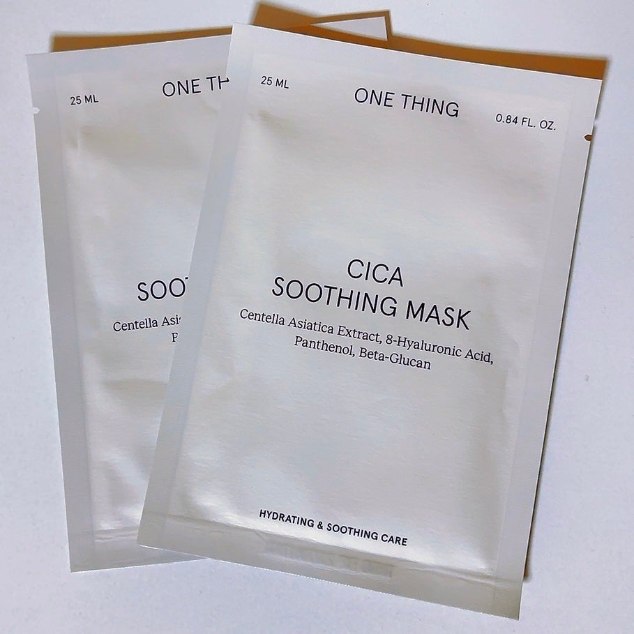 CICAスージングマスク/ONE THING/シートマスク・パックを使ったクチコミ(1枚目)