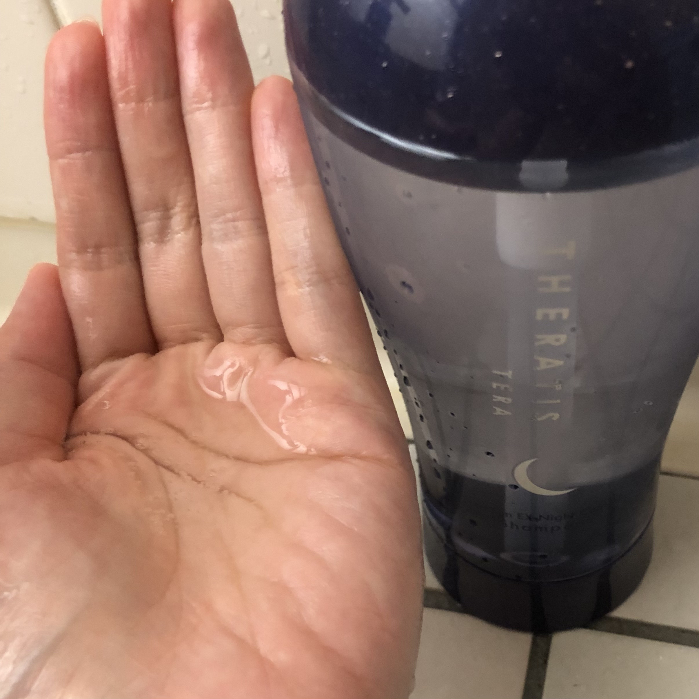 セラティス テラ プレミアム EX ナイト コントロール シャンプー/ヘアトリートメント/THERATIS/市販シャンプーを使ったクチコミ（3枚目）