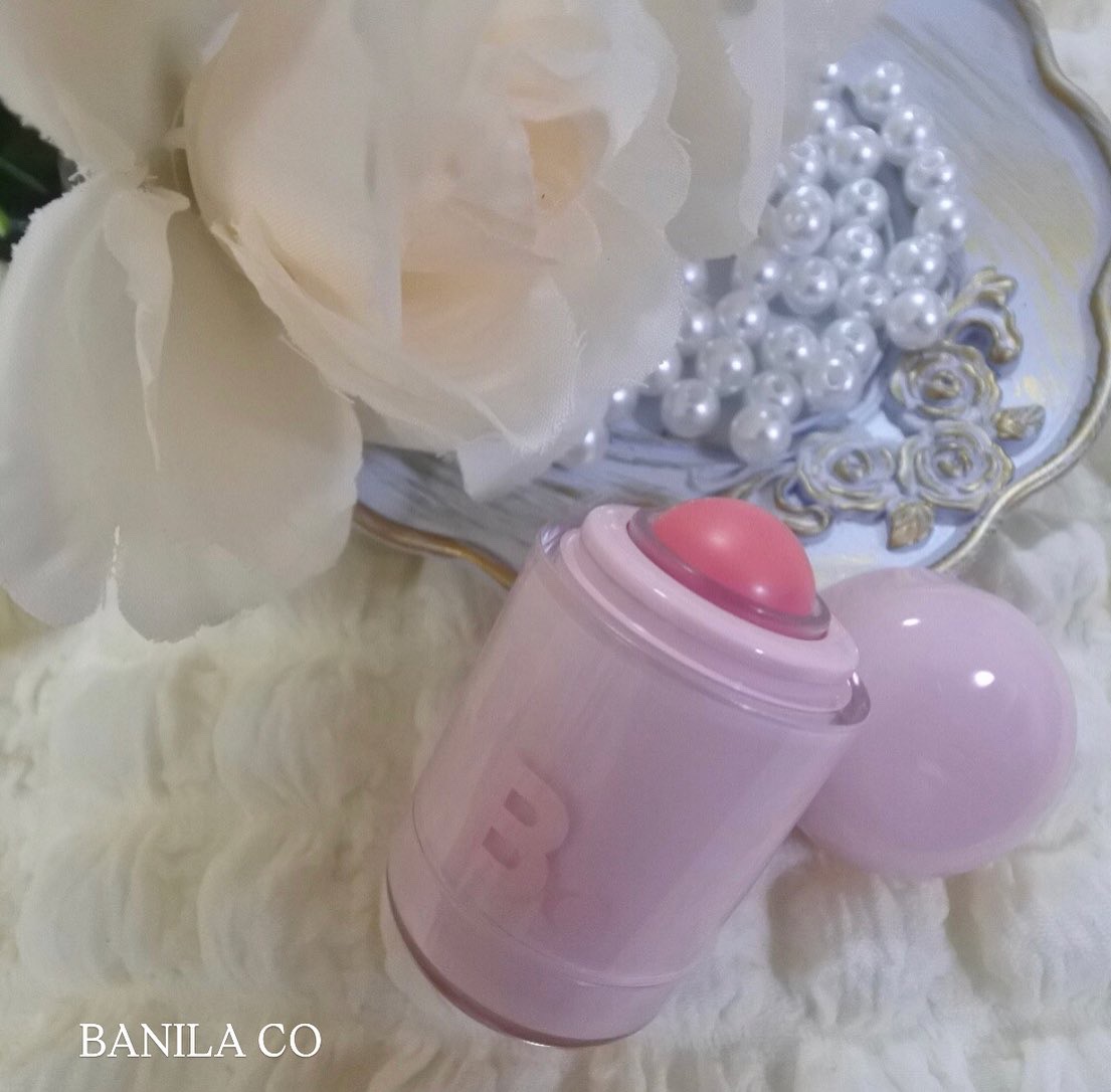 バニラコ ロマンティック ブラッシュ リップ＆チーク 02 ピンクサム/BANILA CO/口紅を使ったクチコミ（1枚目）