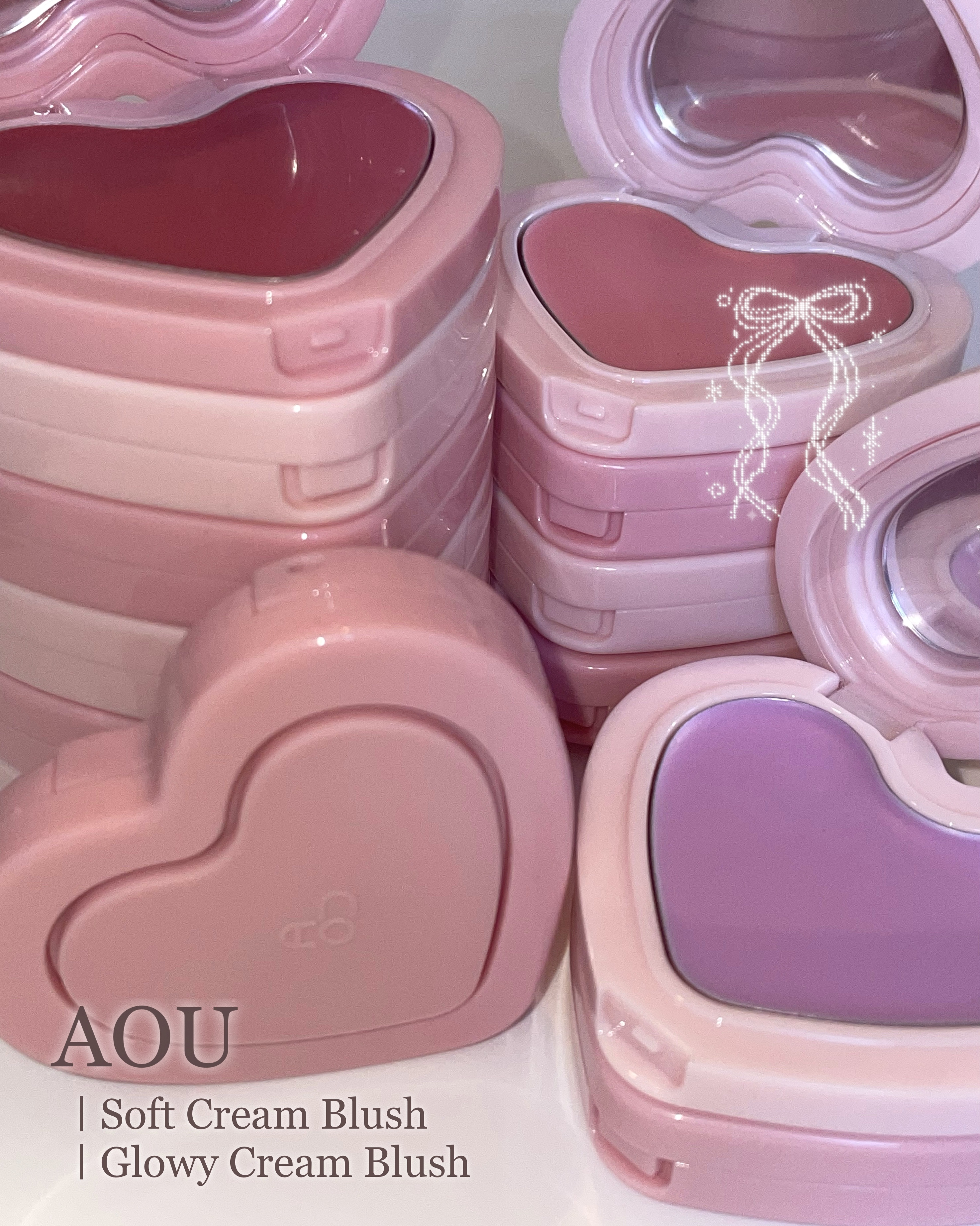 GLOWY CREAM BLUSH 07 Pumpkin Cheeks/AOU/ジェル・クリームチークを使ったクチコミ（1枚目）