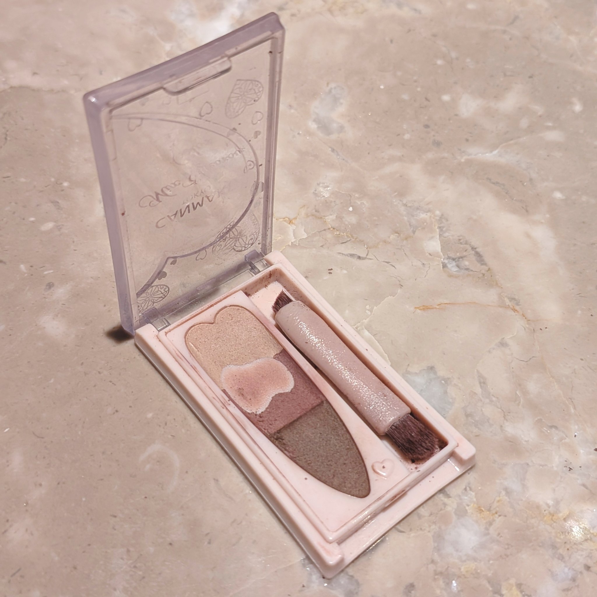 ミックスアイブロウカラー C02 ジェラシーパープル/キャンメイク/パウダーアイブロウを使ったクチコミ（2枚目）