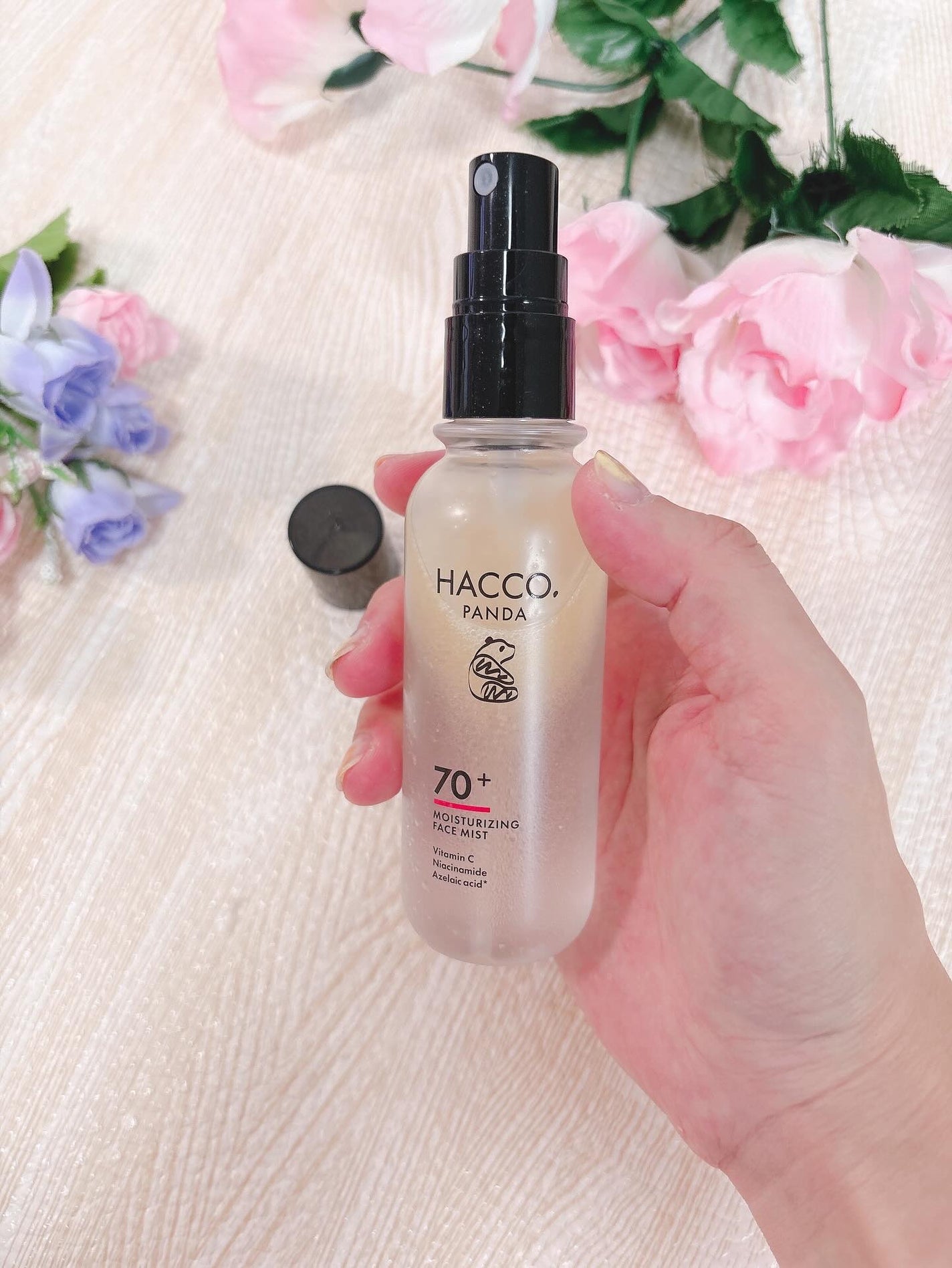 ハッコウパンダ メイクの上から発酵保湿ミスト/HACCO.PANDA/ミスト状化粧水を使ったクチコミ(2枚目)