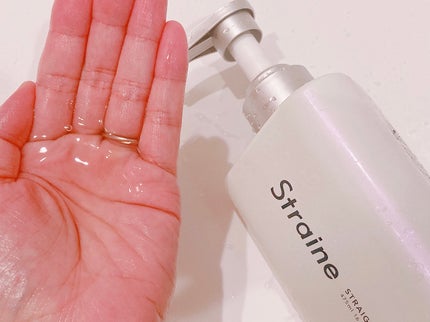 ストレートシャンプー/ストレートトリートメント ホワイトブロッサムの香り/Straine/市販シャンプーを使ったクチコミ(1枚目)