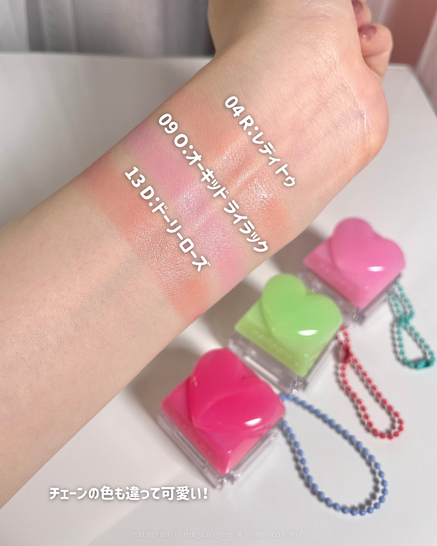 ペリペラ トック ブラッシュ キーキャップ/PERIPERA/パウダーチークを使ったクチコミ（2枚目）