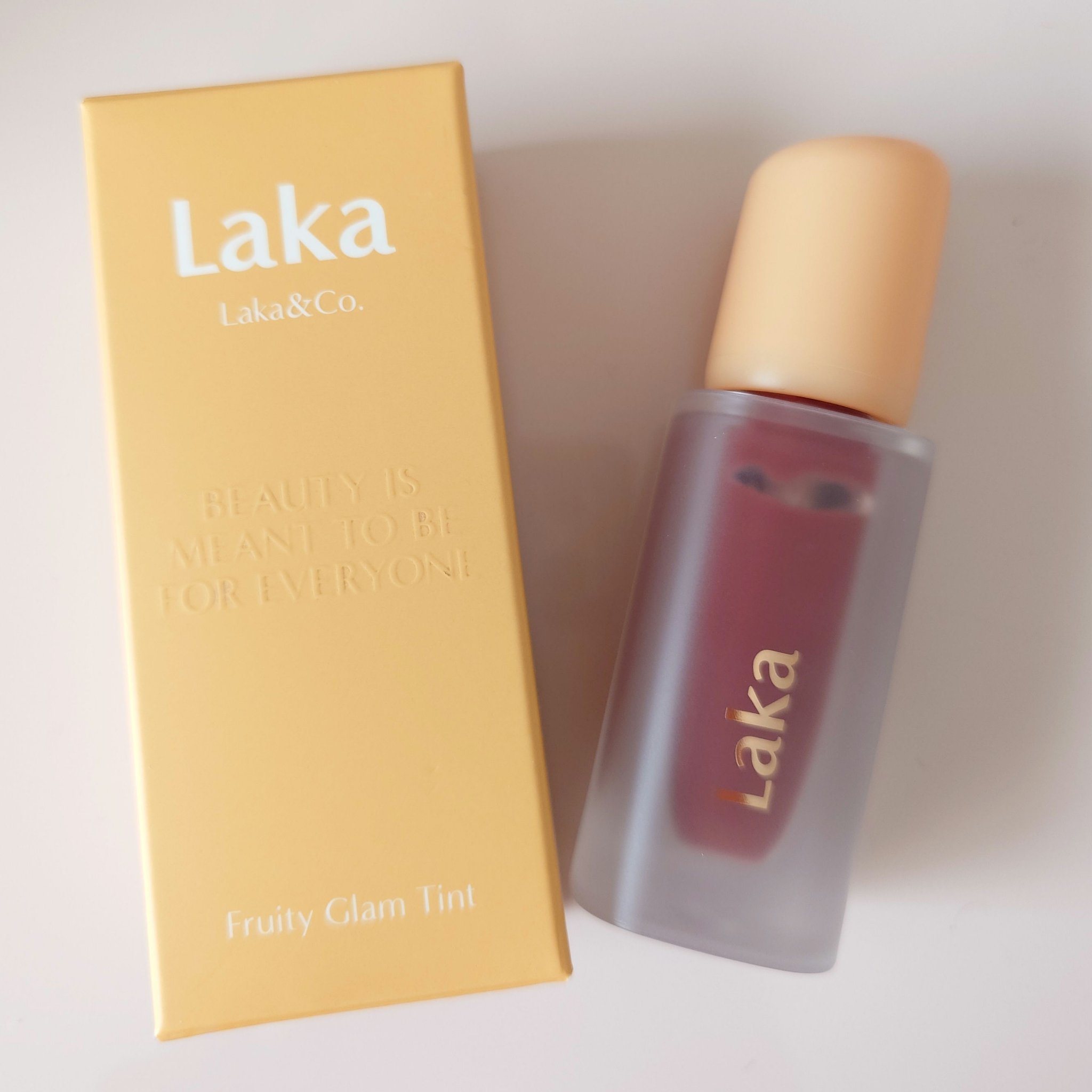 フルーティーグラムティント/Laka/リップティントを使ったクチコミ（1枚目）