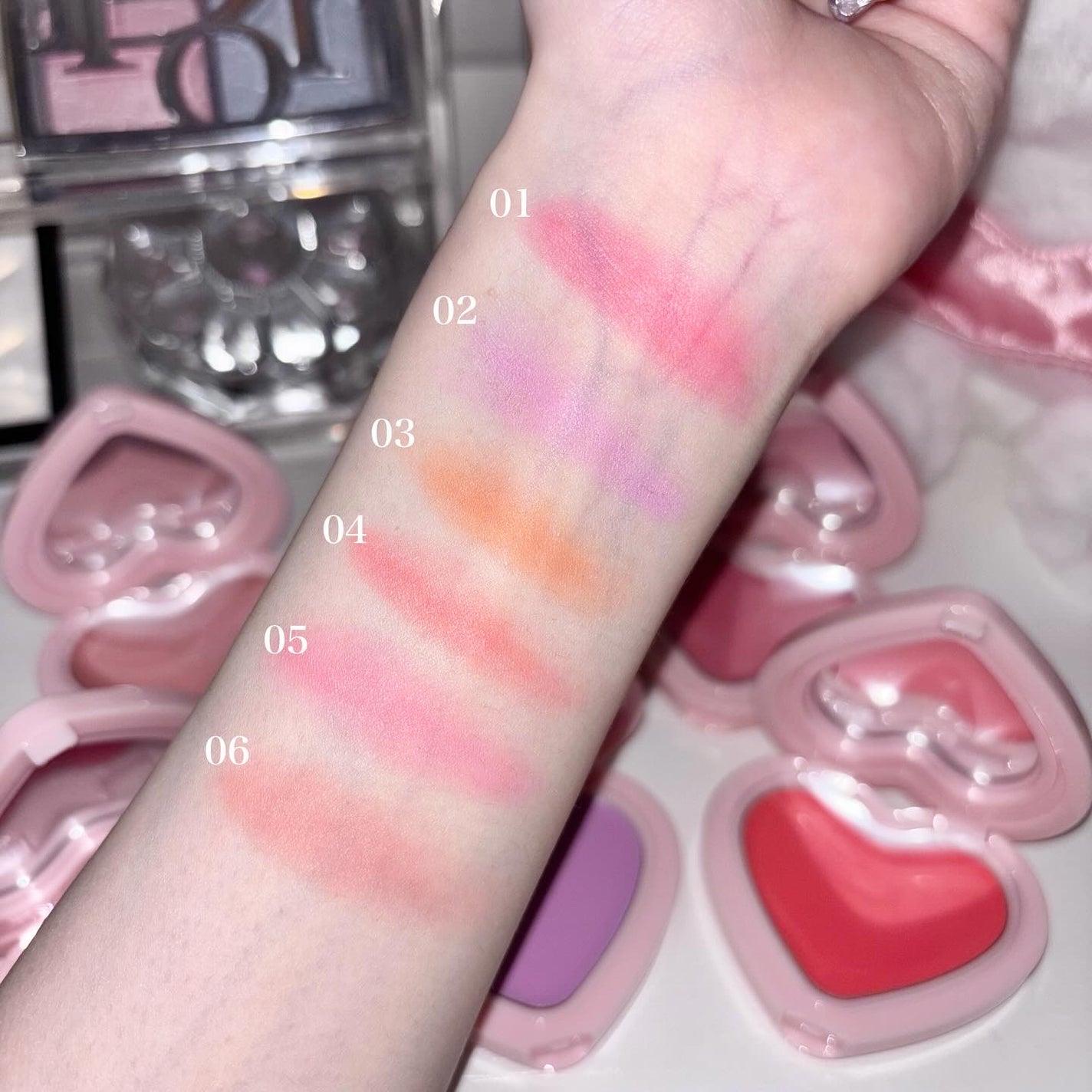 GLOWY CREAM BLUSH/AOU/ジェル・クリームチークを使ったクチコミ(5枚目)