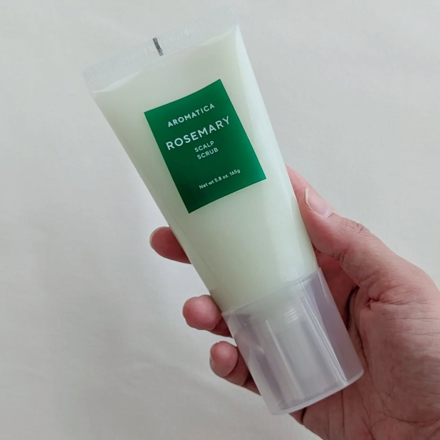 ローズマリー スカルプ スクラブ/AROMATICA/ヘッドスクラブを使ったクチコミ（2枚目）