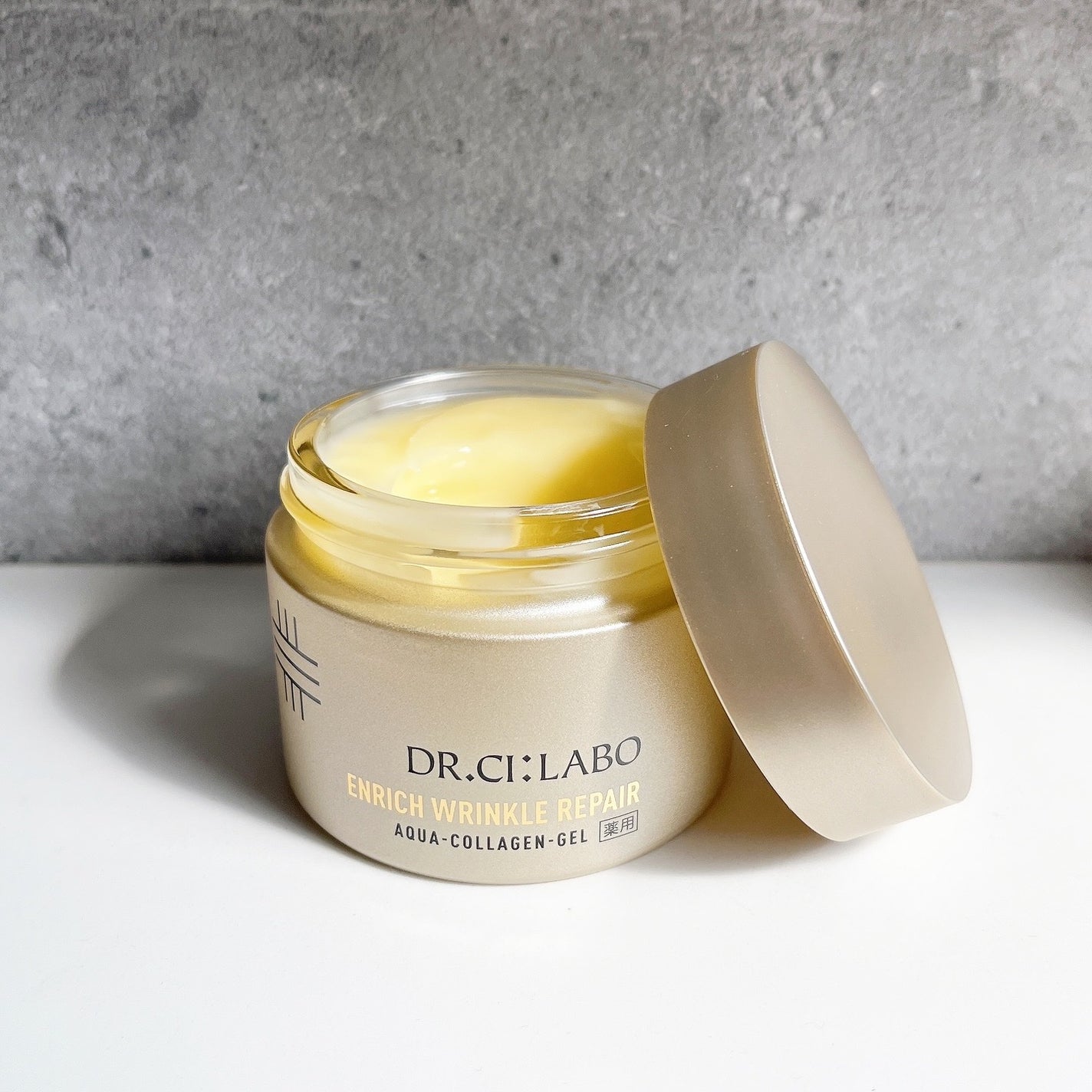 薬用アクアコラーゲンゲル エンリッチリンクルリペア/ドクターシーラボⓇ/フェイスクリームを使ったクチコミ(1枚目)