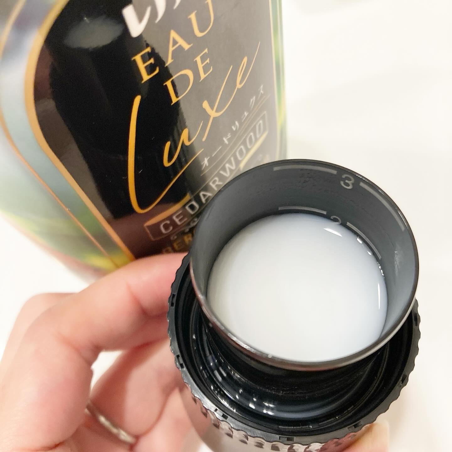 レノア オードリュクス　シダーウッド＆ベルガモットハーブの香り/レノア/柔軟剤を使ったクチコミ（2枚目）