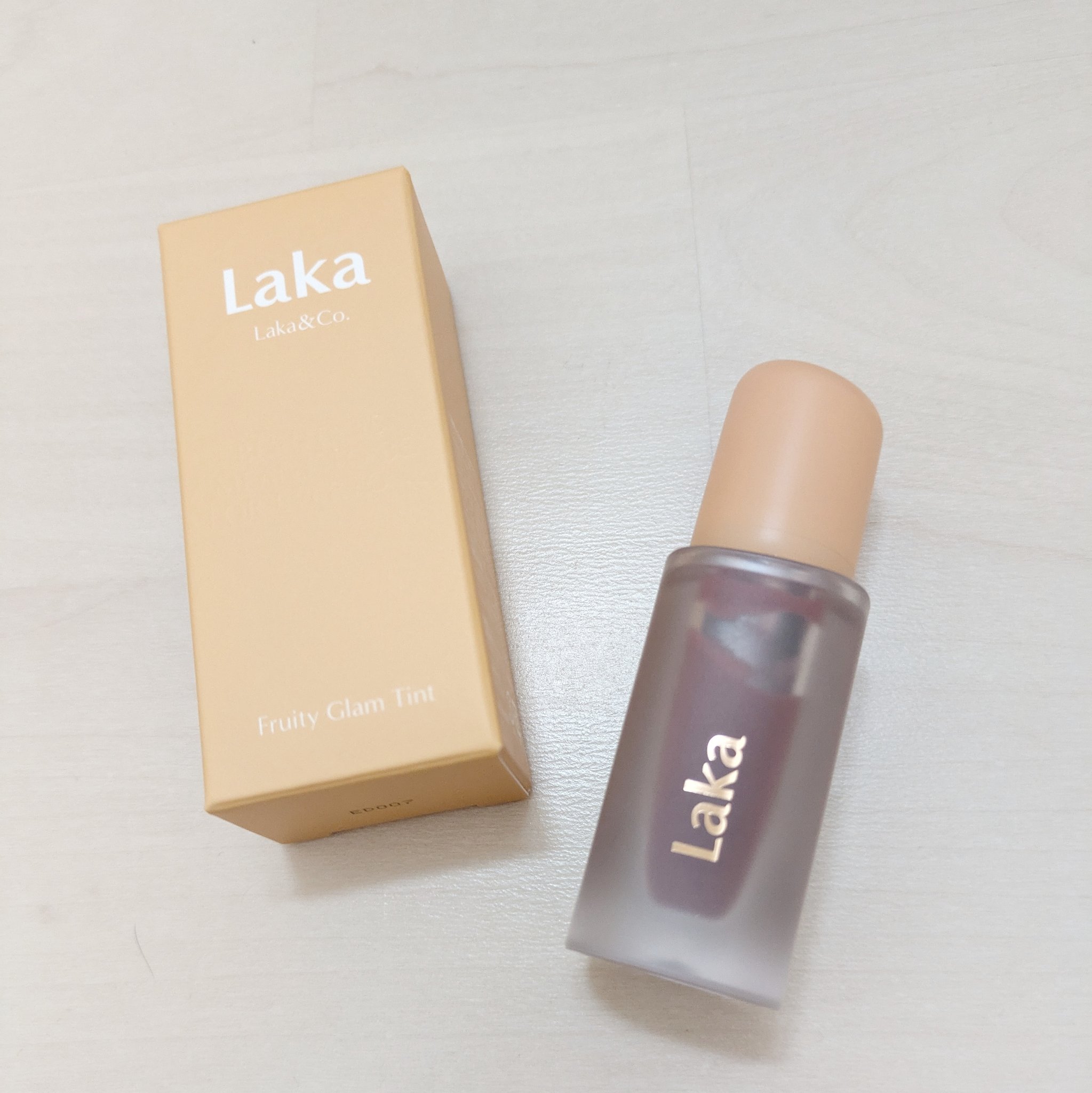 フルーティーグラムティント/Laka/リップティントを使ったクチコミ（2枚目）