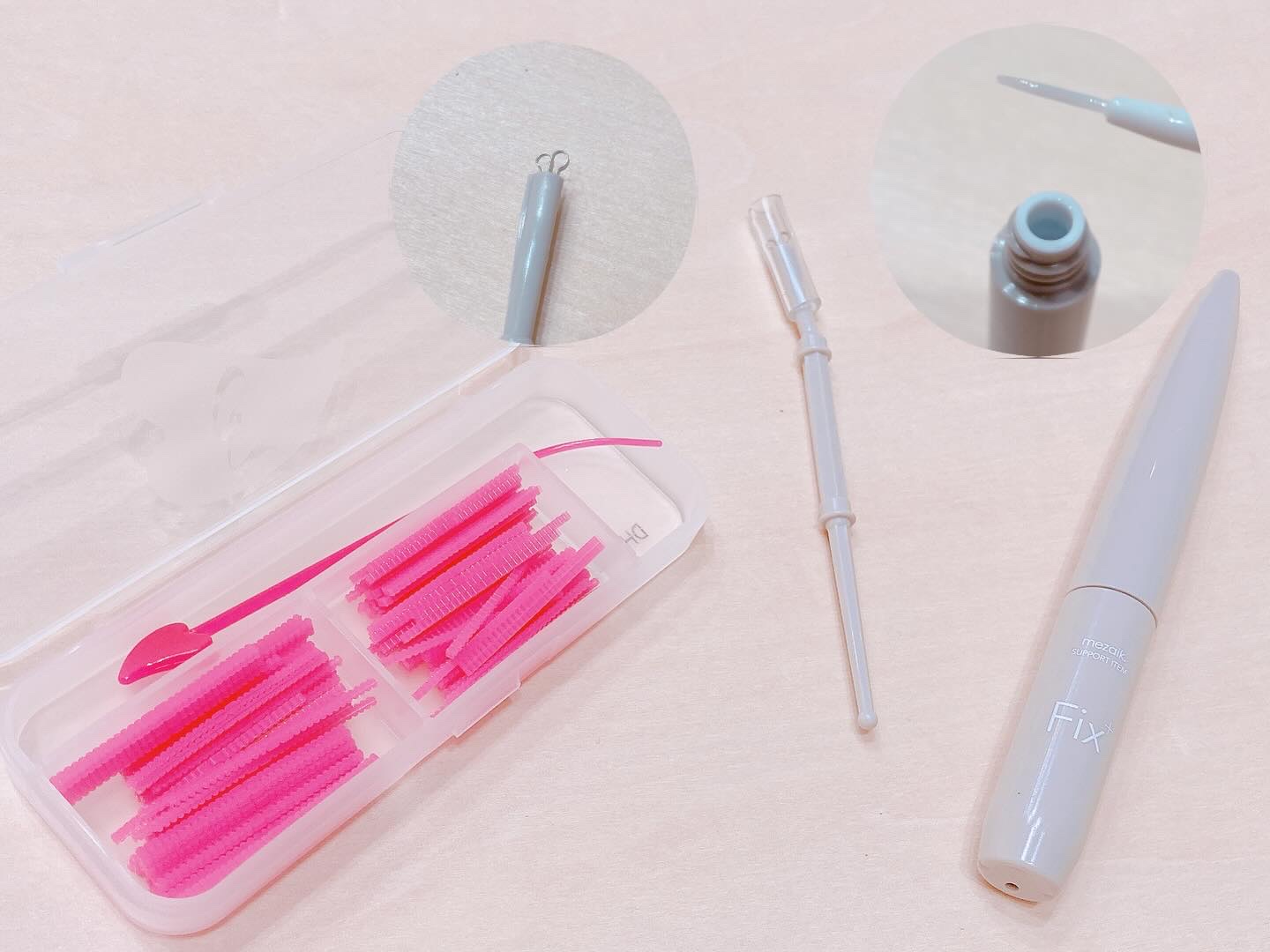 メザイク クリップ カッター ファイバー専用カッター/メザイク/二重まぶた用アイテムを使ったクチコミ（2枚目）