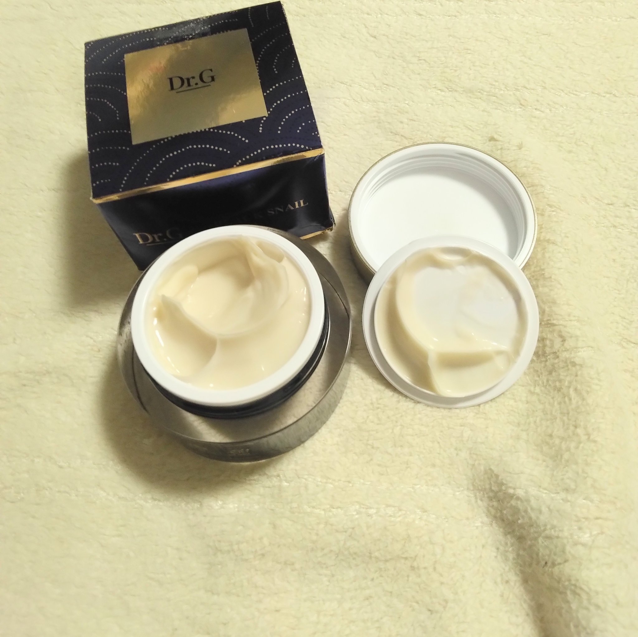 ブラックスネイル クリーム/Dr.G/フェイスクリームを使ったクチコミ（2枚目）