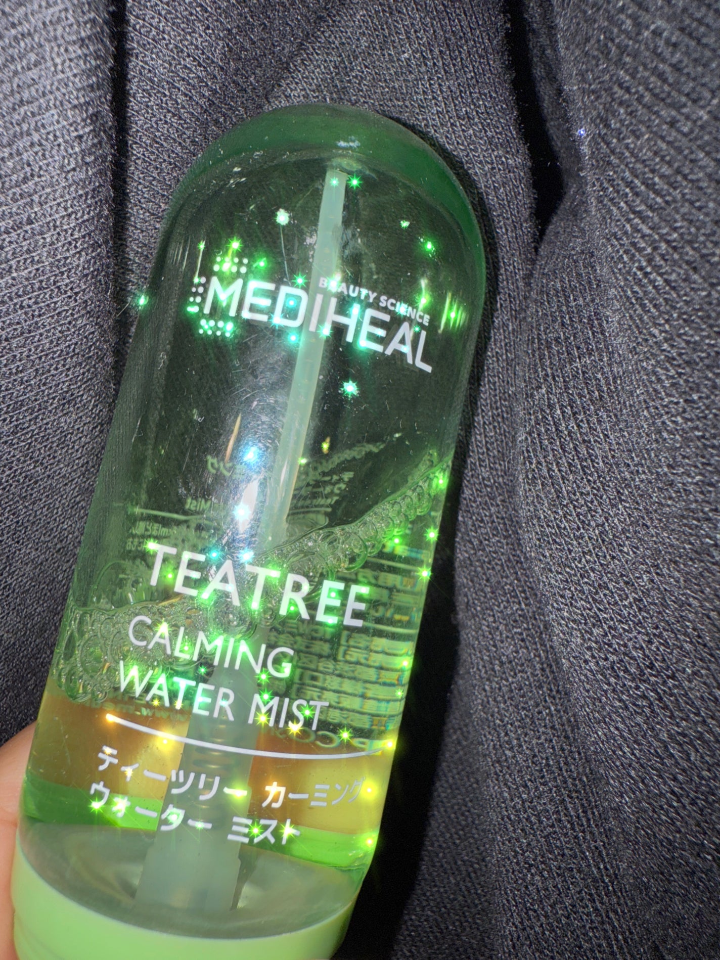ティーツリーカーミングウォーターミスト/MEDIHEAL/ミスト状化粧水を使ったクチコミ(1枚目)