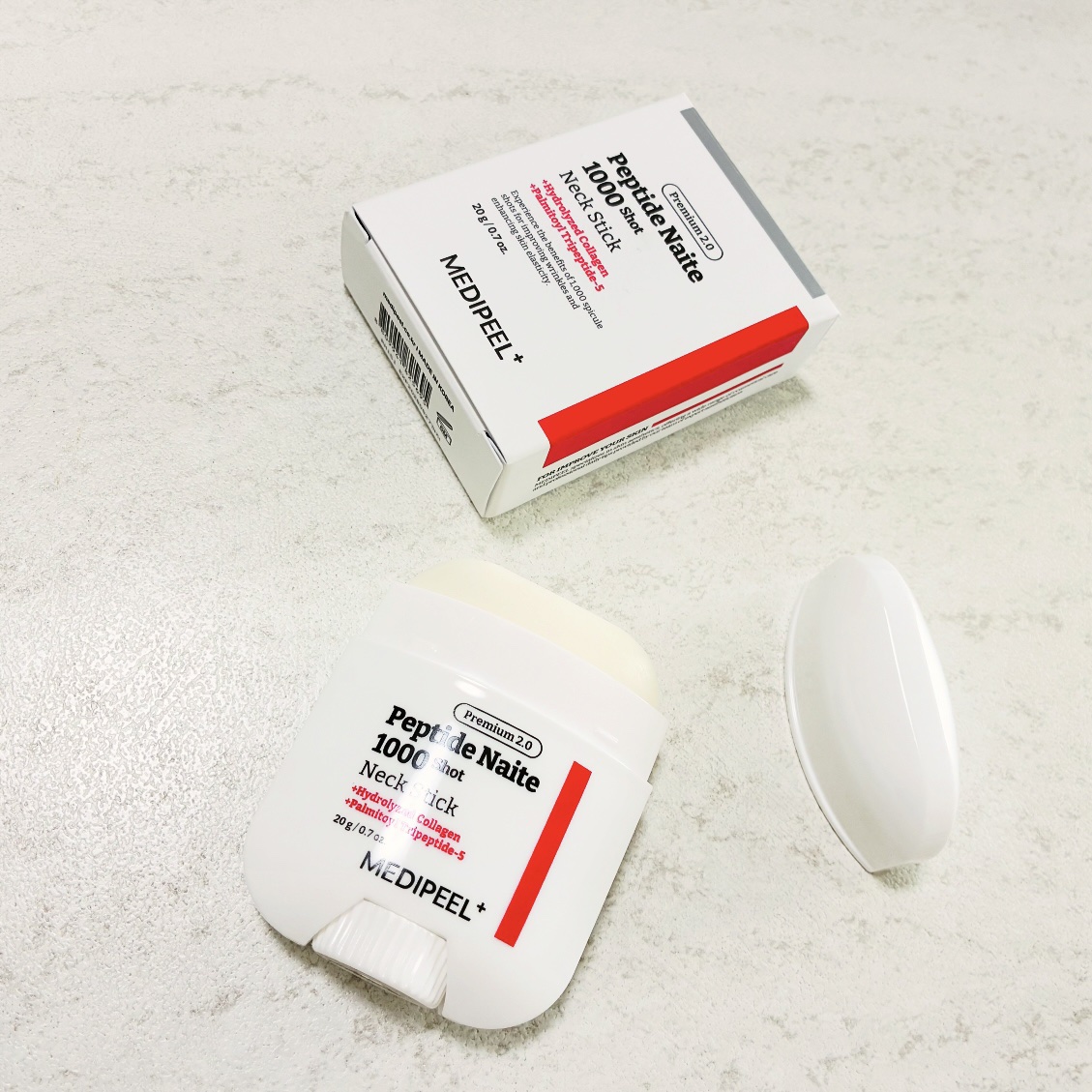 プレミアムペプチドナイテ1000ショットネックスティック/MEDIPEEL/ネック・デコルテケアを使ったクチコミ（1枚目）