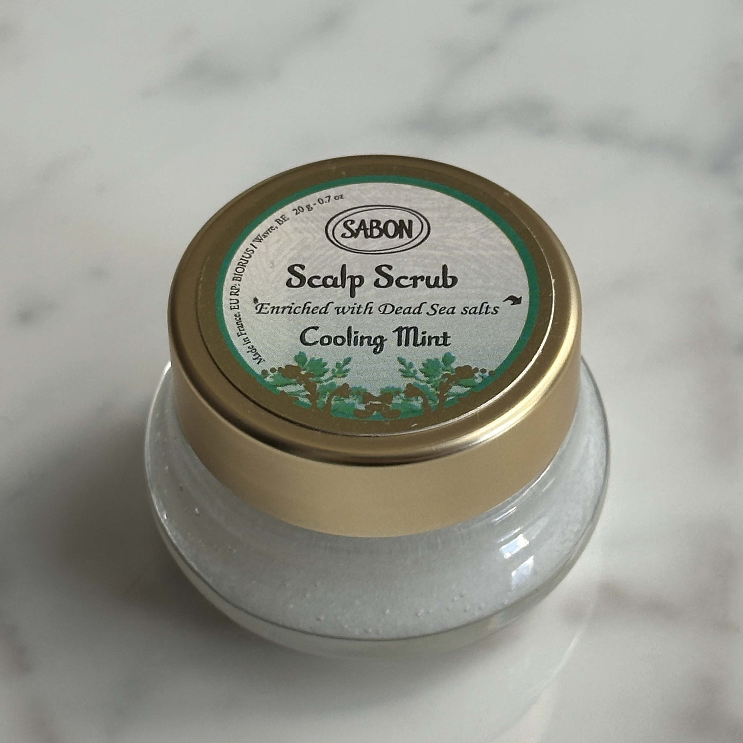 ヘッドスクラブ リフレッシング(ミント)/SABON/ヘッドスクラブを使ったクチコミ（1枚目）