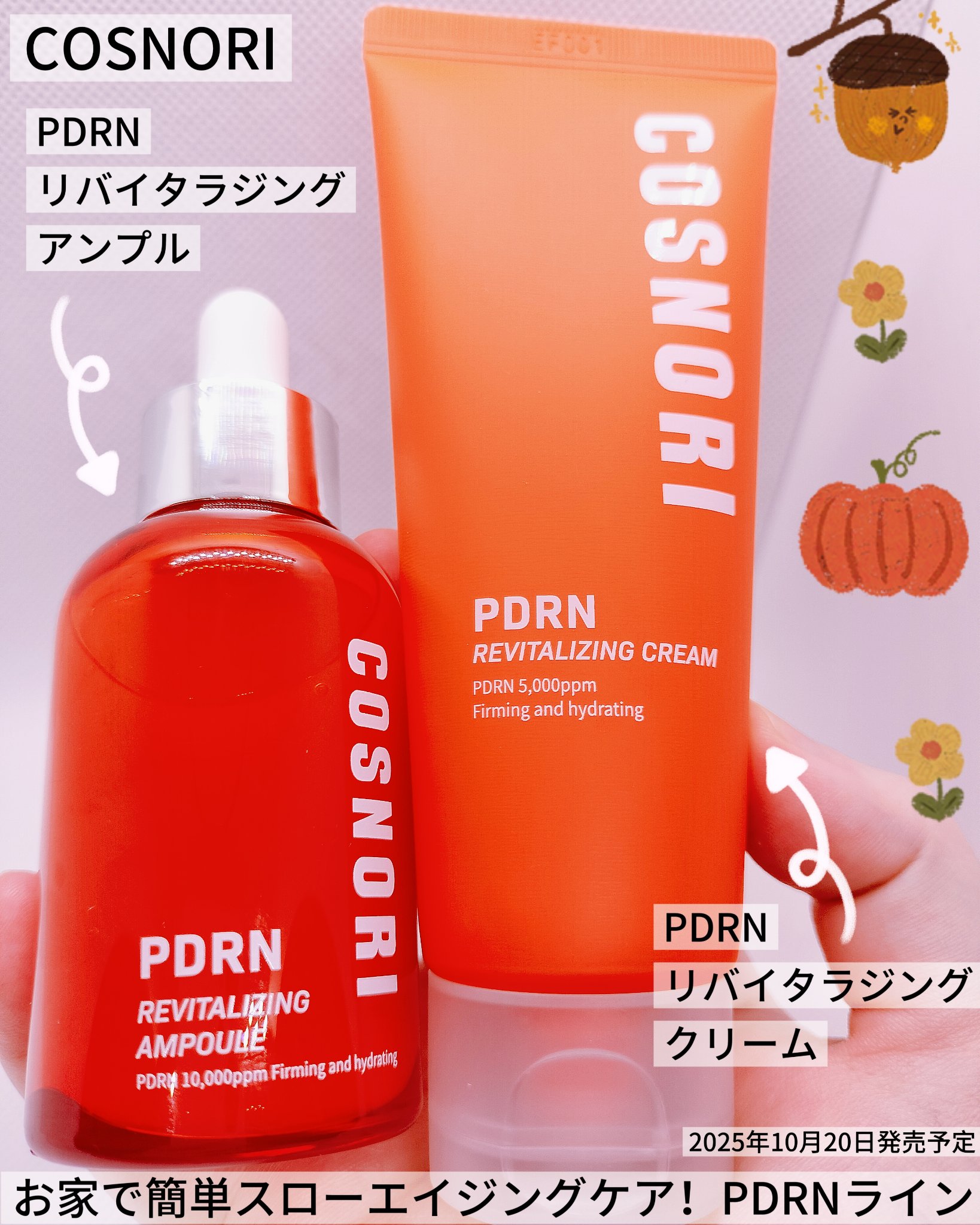 PDRN リバイタラジングアンプル/COSNORI/美容液を使ったクチコミ（1枚目）