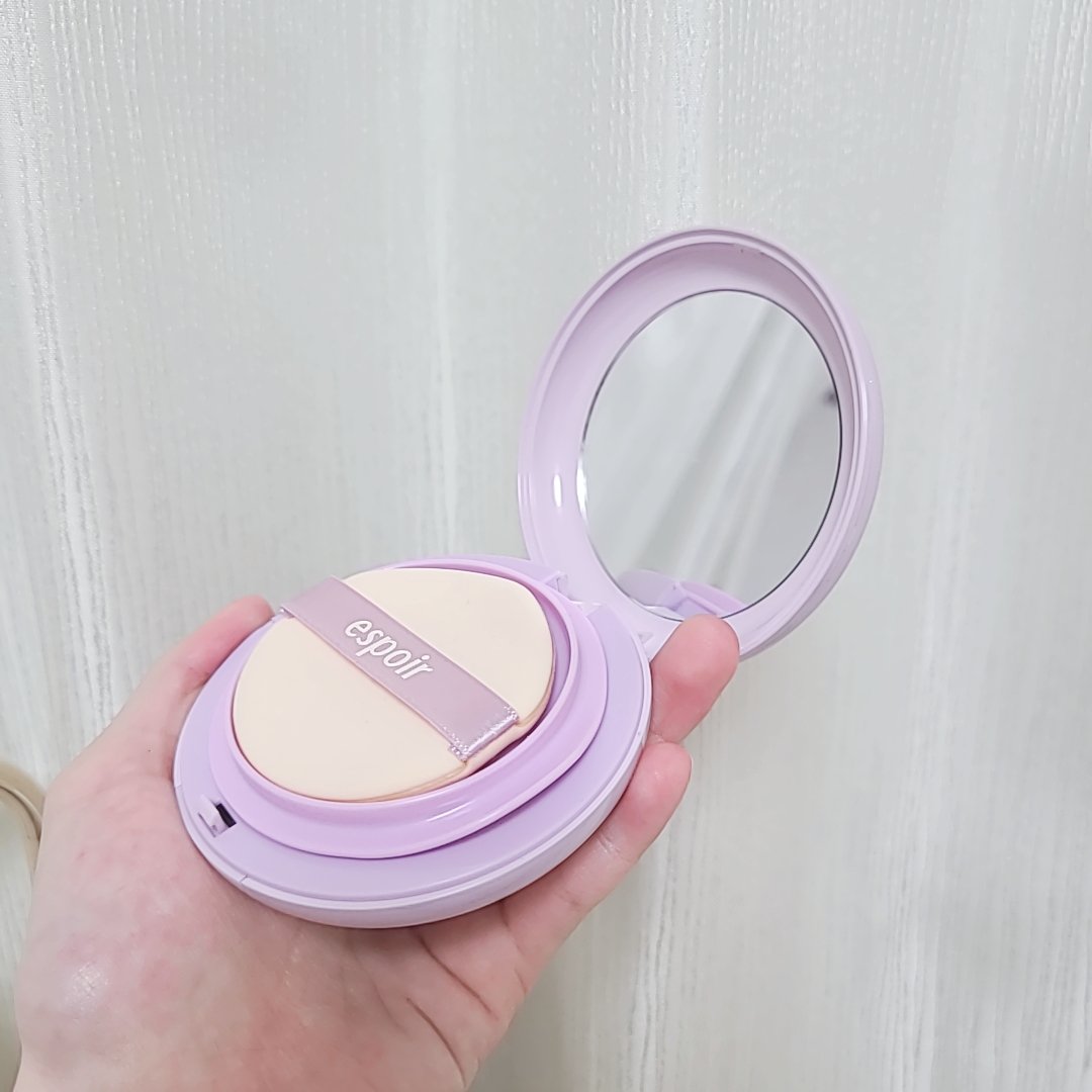 デューライクジェロー トーンアップクッション/espoir/化粧下地を使ったクチコミ（2枚目）