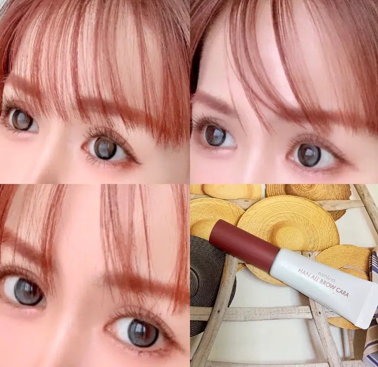 ハンオールブロウカラ/rom&nd/眉マスカラを使ったクチコミ(2枚目)