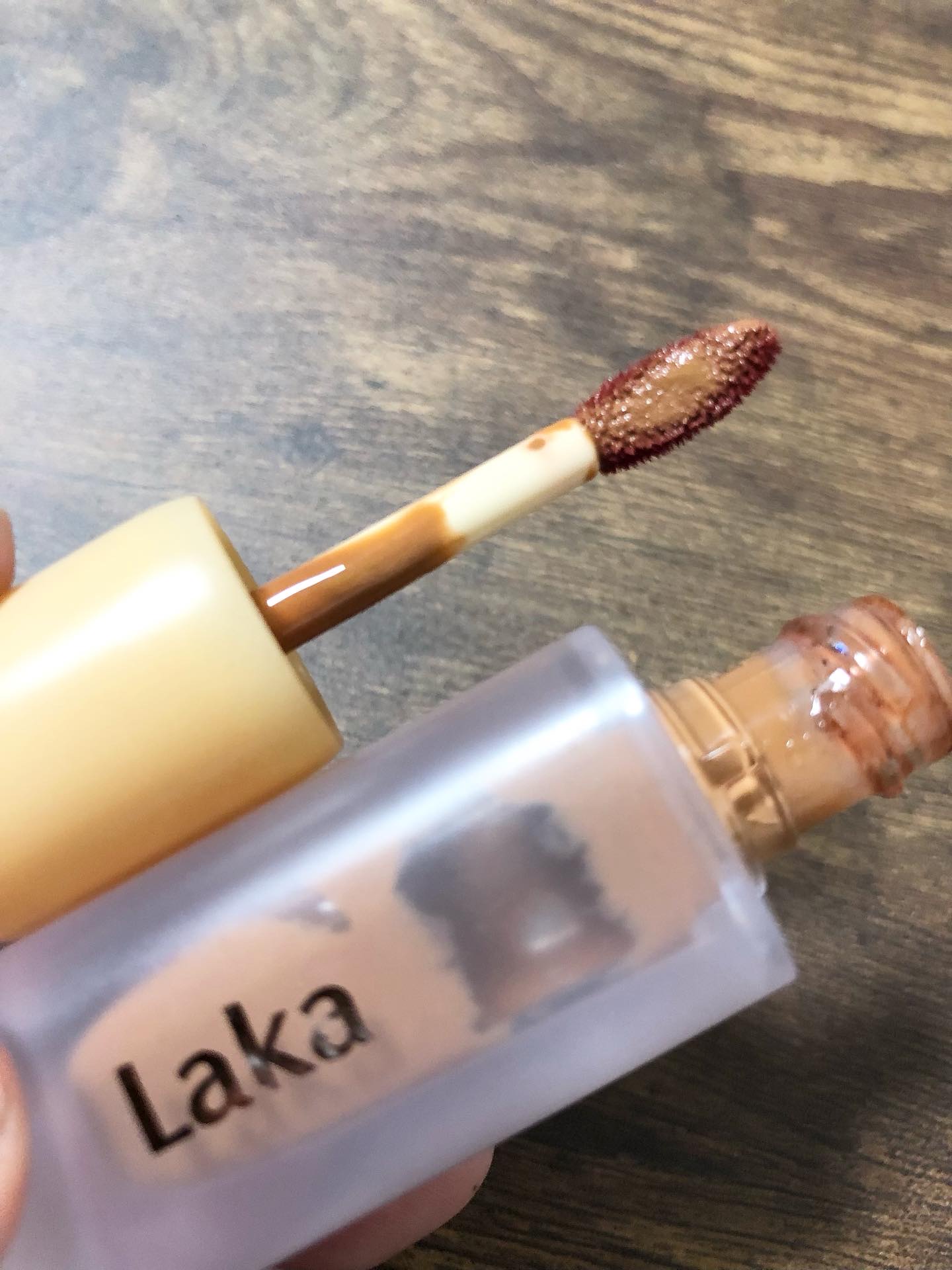 フルーティーグラムティント/Laka/リップティントを使ったクチコミ（2枚目）