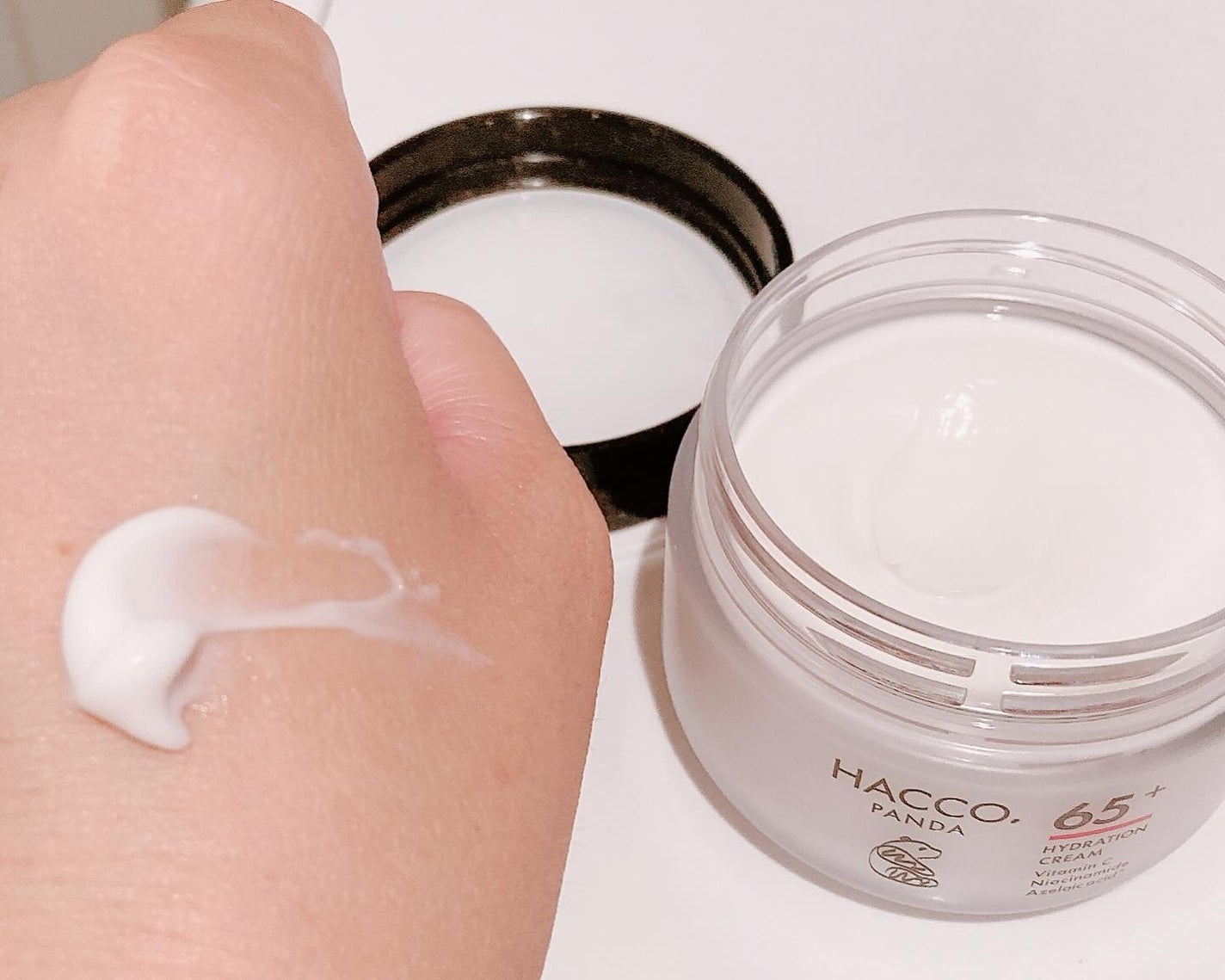 ハッコウパンダ 発酵高保湿クリーム/HACCO.PANDA/フェイスクリームを使ったクチコミ(3枚目)