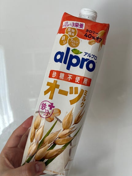 アルプロ オーツミルク(鉄分配合)/アルブロ/オーツ・アーモンドミルクを使ったクチコミ(1枚目)