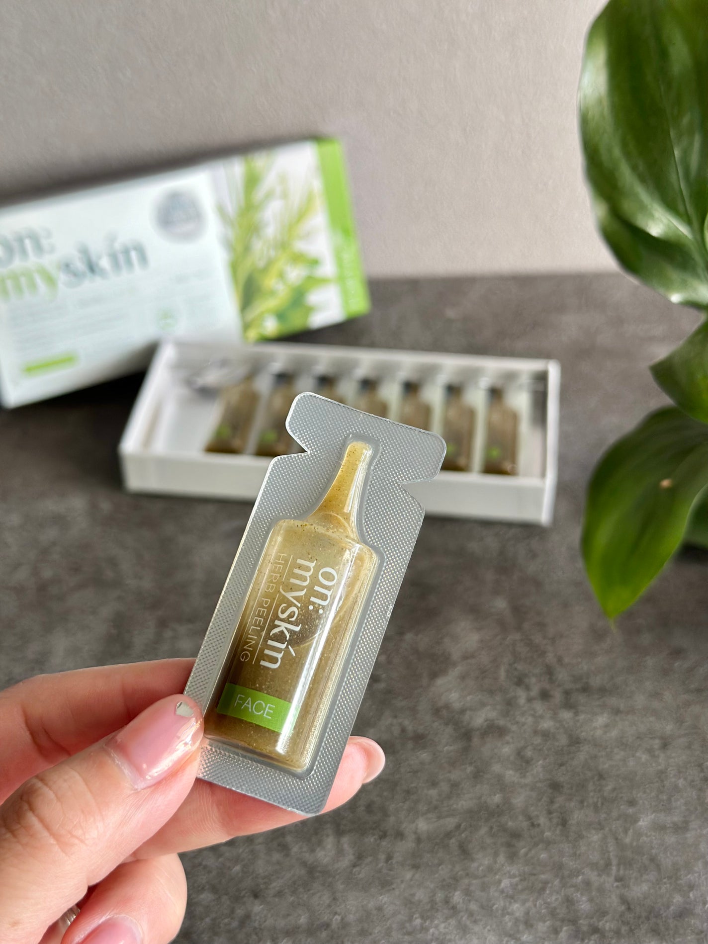 ハーブピーリング/on:myskin/ピーリングを使ったクチコミ(2枚目)