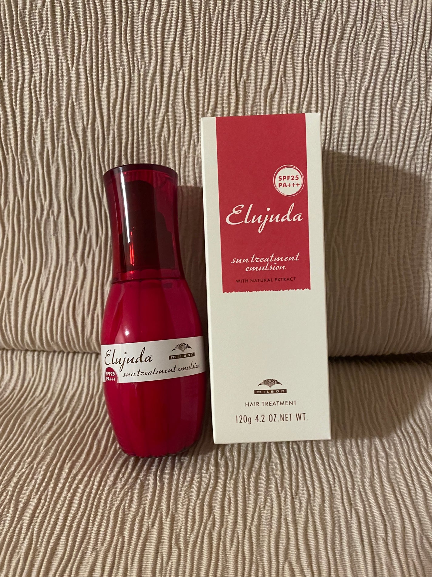 エルジューダ サントリートメントエマルジョン/エルジューダ/ヘアミルクを使ったクチコミ(1枚目)