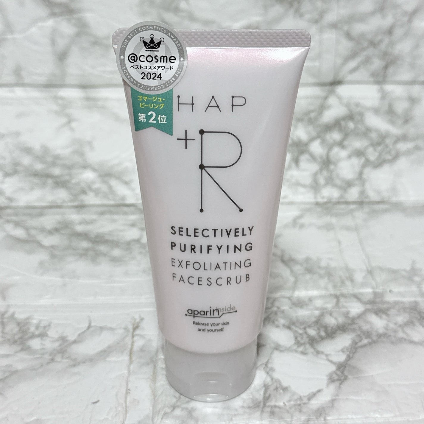 フェイススクラブ /HAP+R/スクラブ・ゴマージュを使ったクチコミ(7枚目)