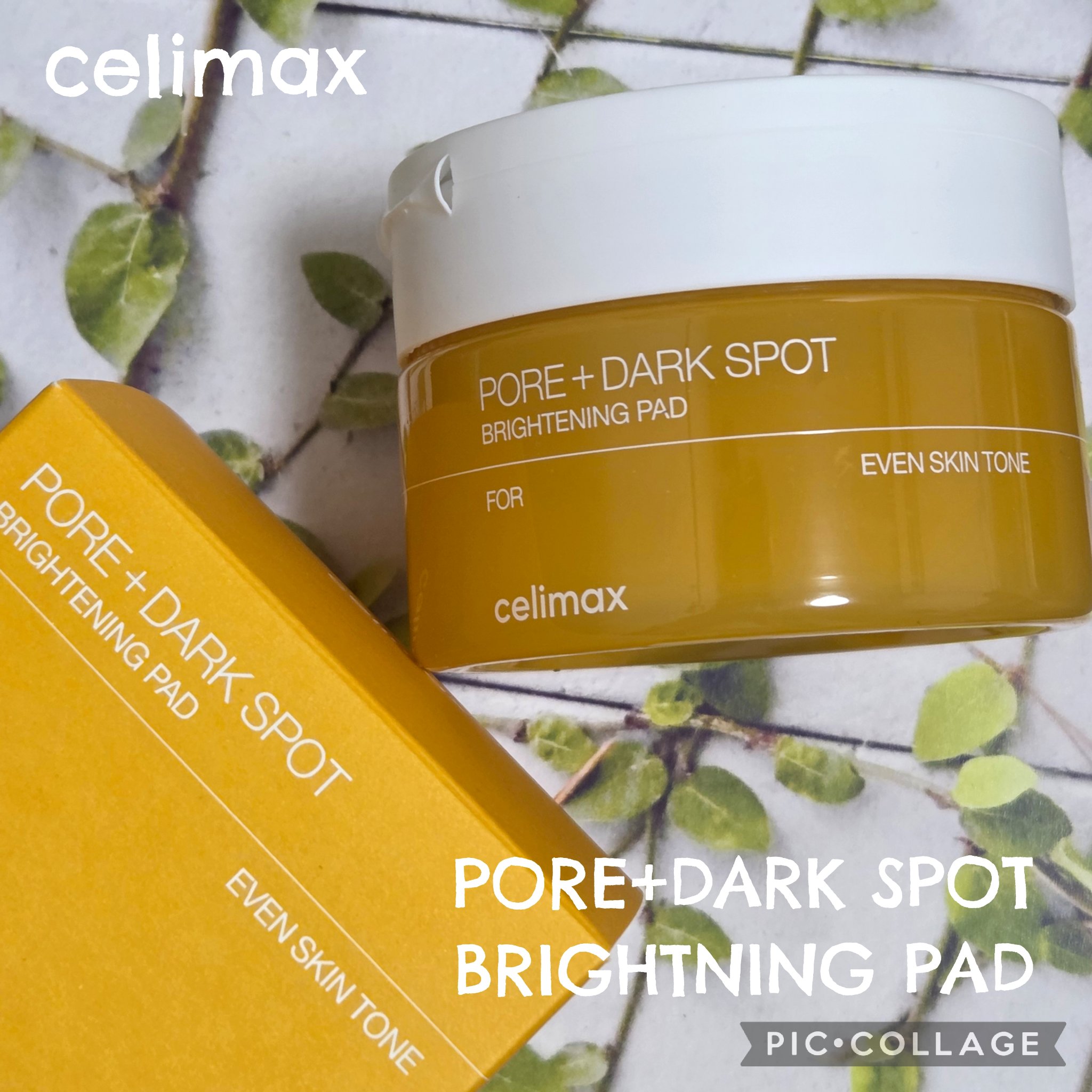 ポアブライトニング シミケア パッド/celimax/トナーパッドを使ったクチコミ（1枚目）