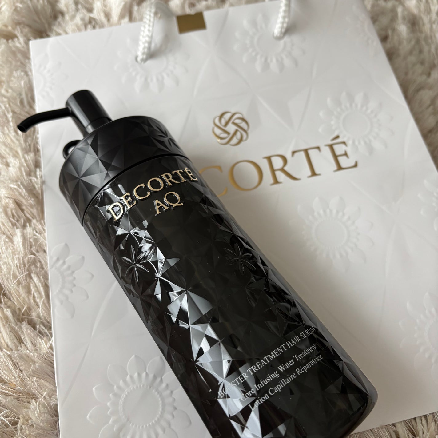 AQ ブースティング トリートメント ヘアセラム/DECORTÉ/洗い流すヘアトリートメントを使ったクチコミ(1枚目)