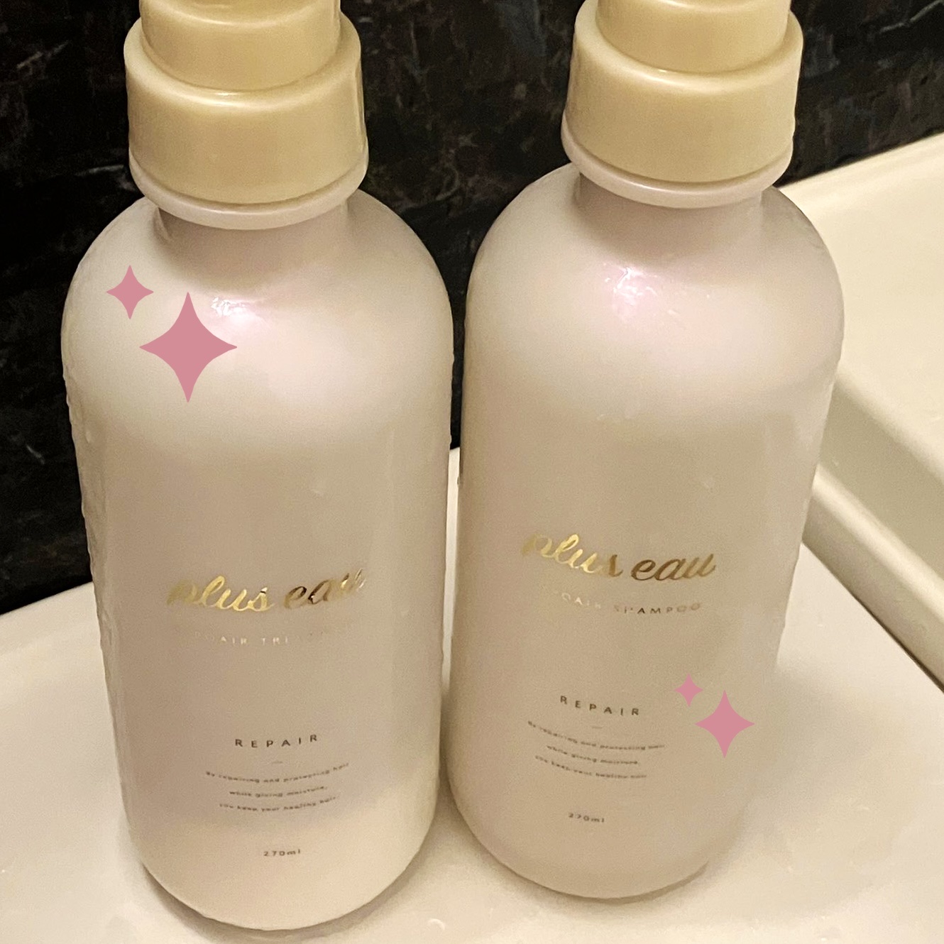 リポアシャンプー/リポアトリートメント トリートメント 詰替え/plus eau/市販シャンプーを使ったクチコミ（1枚目）