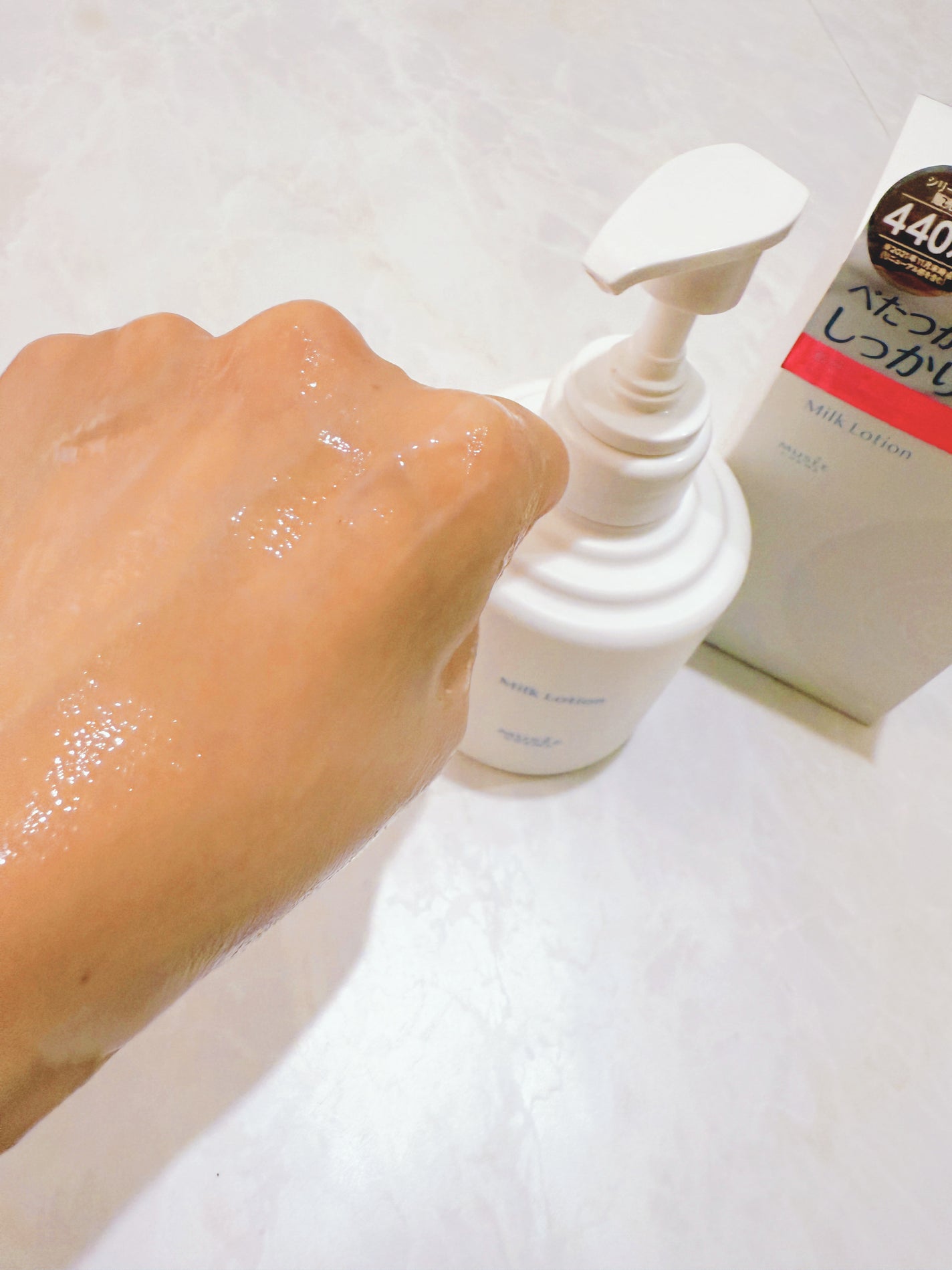 ミュゼコスメ ミルクローション/ミュゼコスメ/ボディミルクを使ったクチコミ(5枚目)