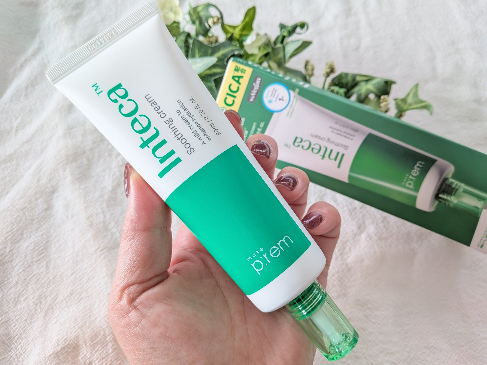 インテカ スージングクリーム/make prem/フェイスクリームを使ったクチコミ（2枚目）