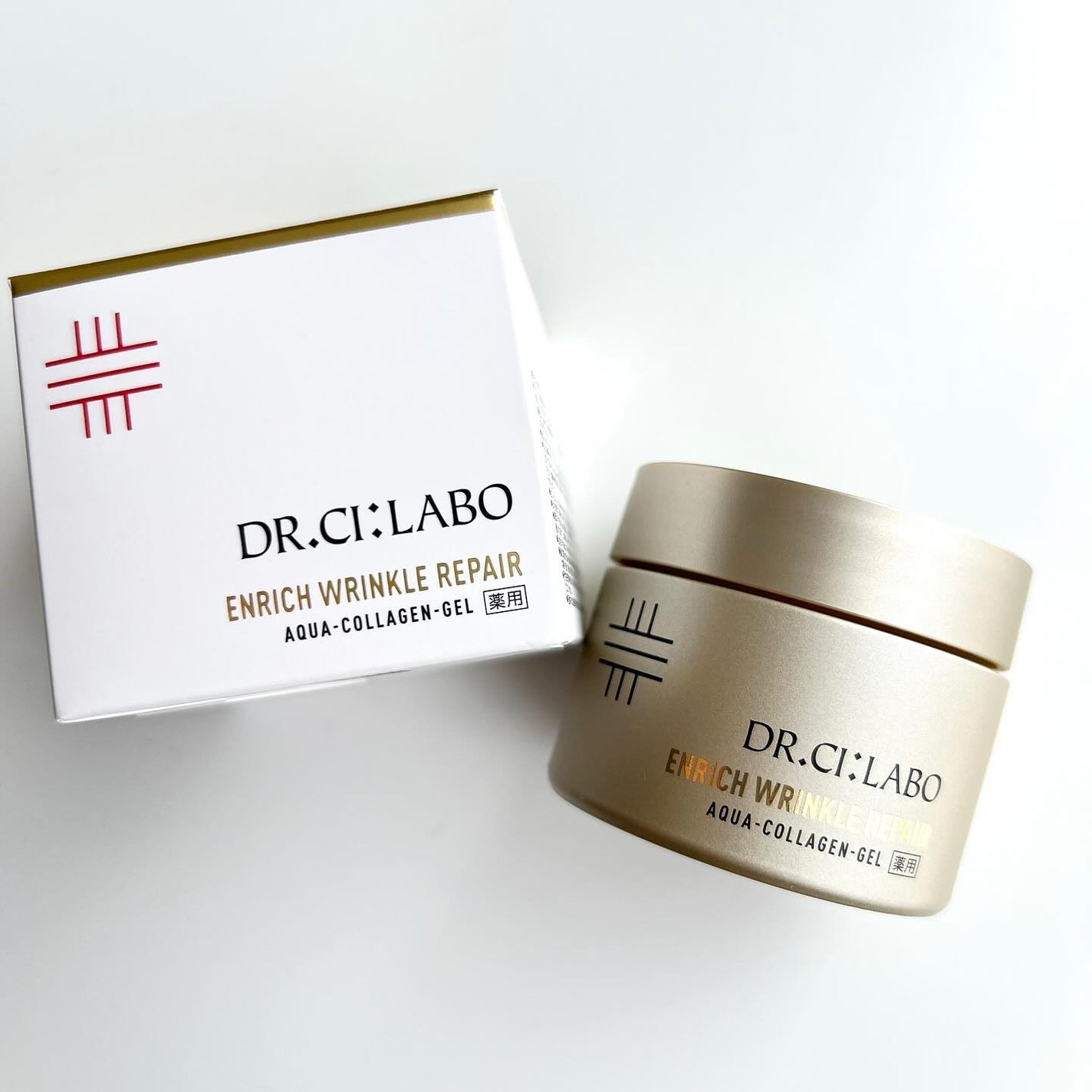 薬用アクアコラーゲンゲル エンリッチリンクルリペア/ドクターシーラボⓇ/フェイスクリームを使ったクチコミ(1枚目)