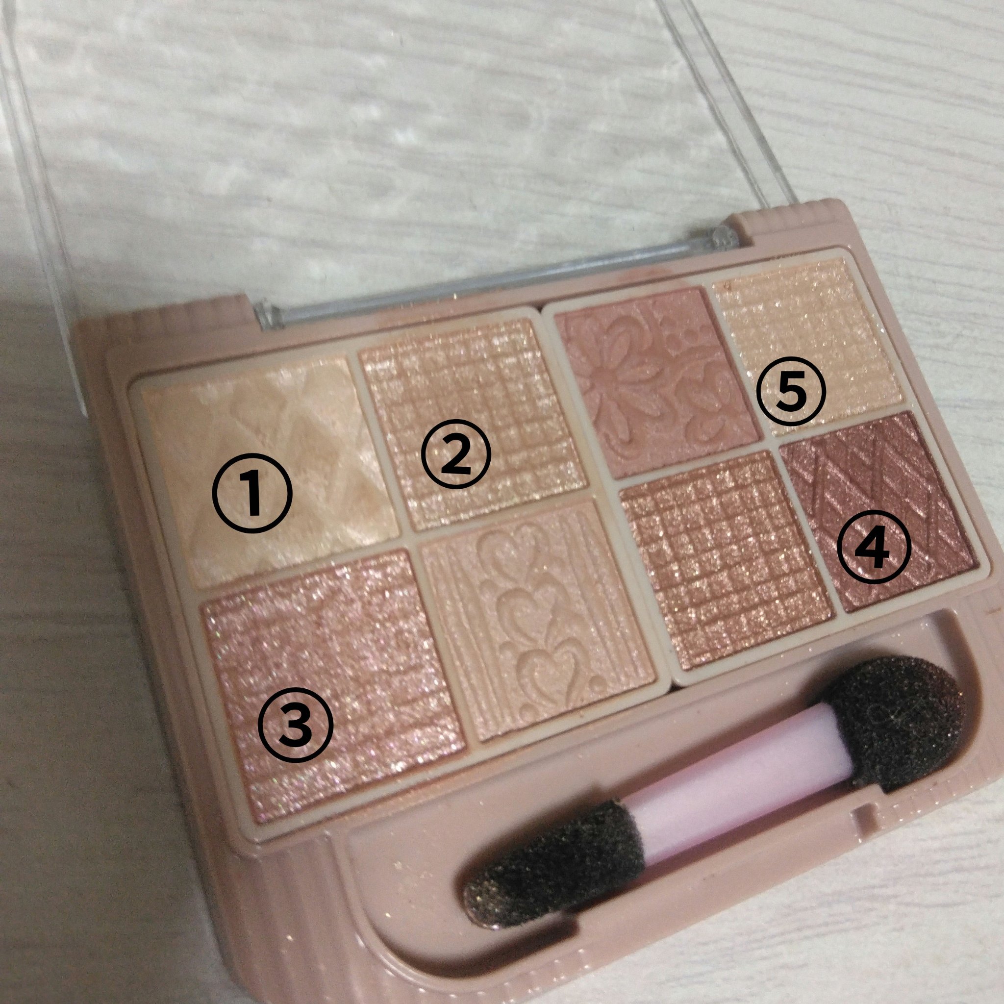 プティパレットアイズ/キャンメイク/パウダーアイシャドウを使ったクチコミ（2枚目）