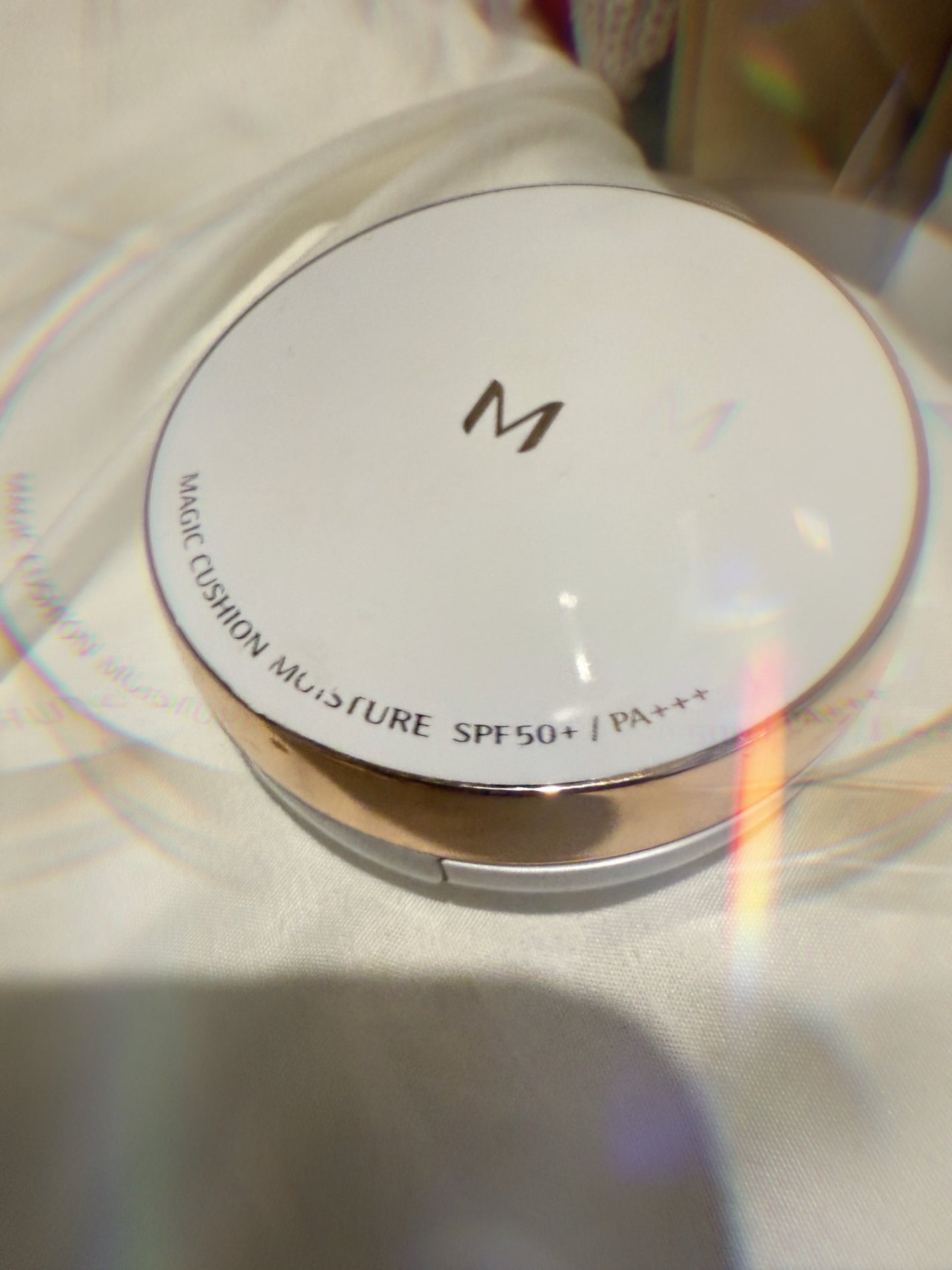 M クッション ファンデーション(モイスチャー)/MISSHA/クッションファンデーションを使ったクチコミ(1枚目)