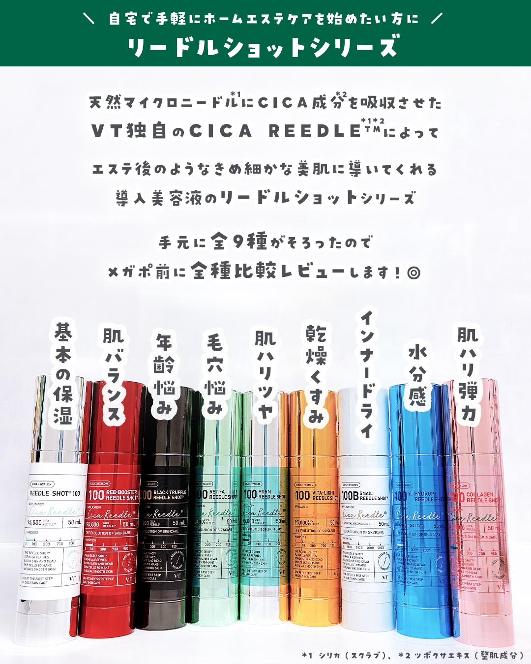 リードルショット100/VT/美容液を使ったクチコミ（2枚目）