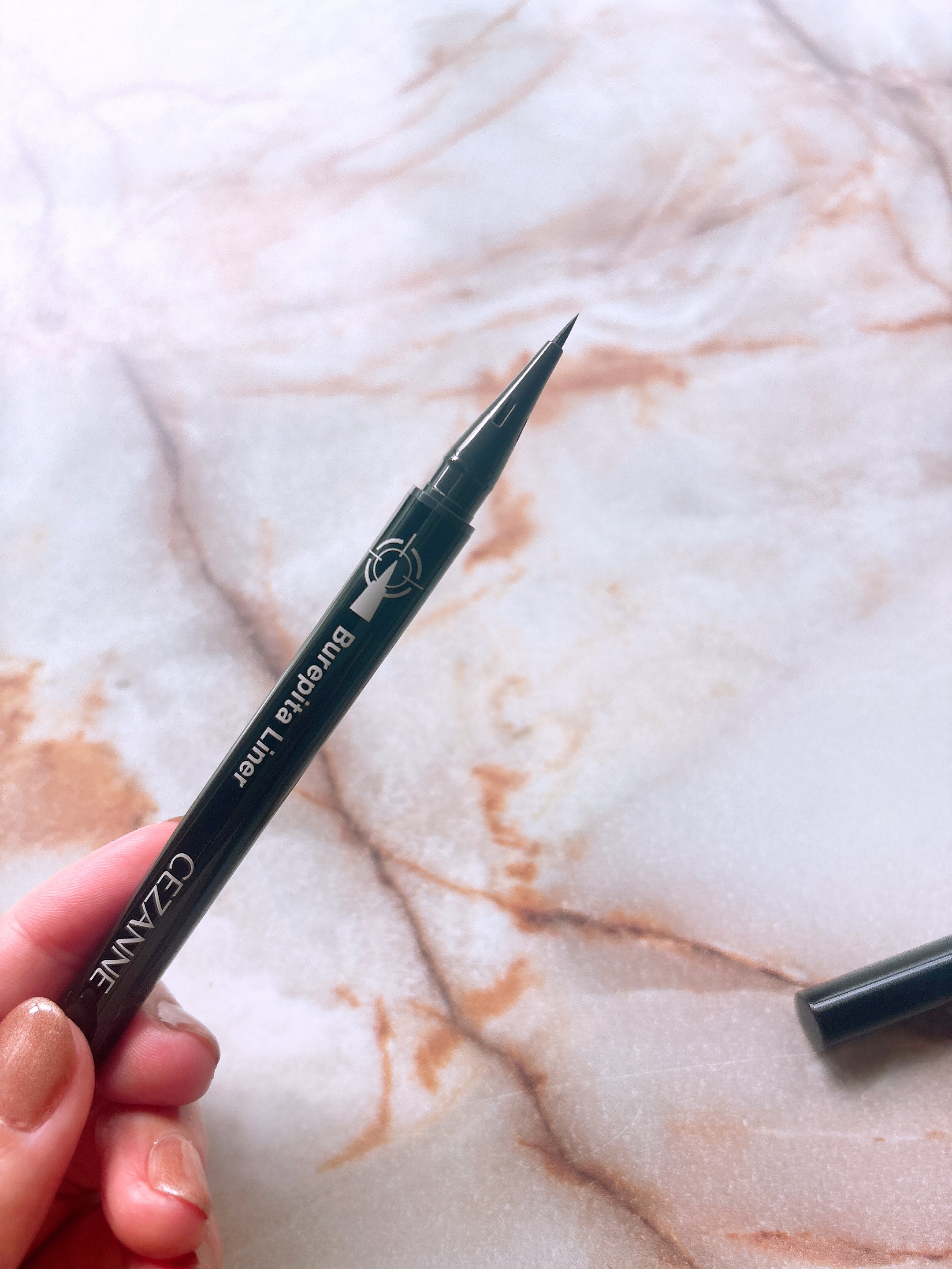 ブレぴたライナー/CEZANNE/アイライナーを使ったクチコミ（3枚目）