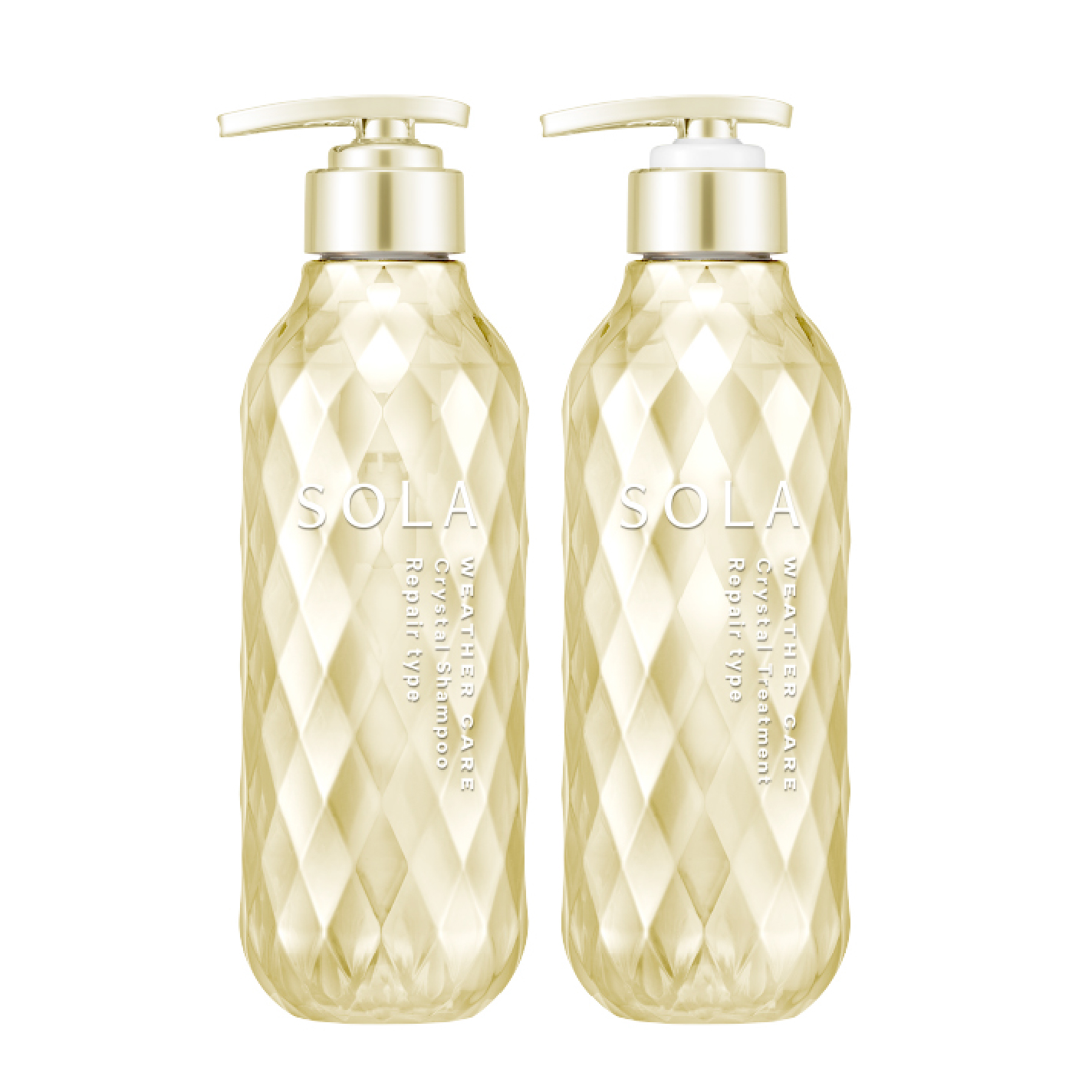 ソラ ウェザーケア クリスタル シャンプー/ヘアトリートメント リペアタイプ / SOLA WEATHER CARE