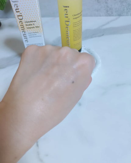 みぃ on LIPS 「Jeu'Demeureグルタチオンダブルエックスアンプルミスト..」(6枚目)