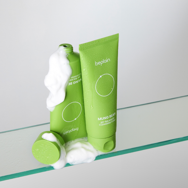 試してみた】緑豆弱酸性洗顔フォーム beplainの効果・肌質別の口コミ