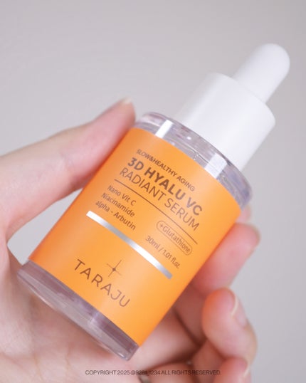 3DヒアルVCレディアントセラム/TARAJU/美容液を使ったクチコミ(2枚目)