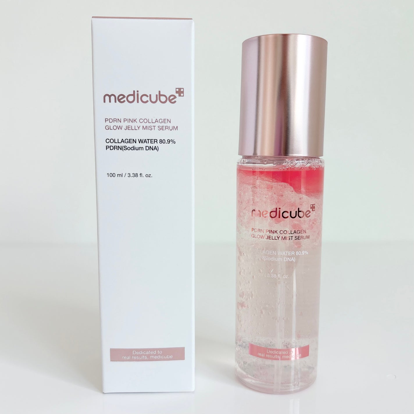 PDRNピンクセラムミスト/MEDICUBE/美容液を使ったクチコミ(4枚目)