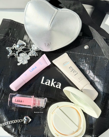 ラカ マキシグレイヤーティント/Laka/リップティントを使ったクチコミ(9枚目)