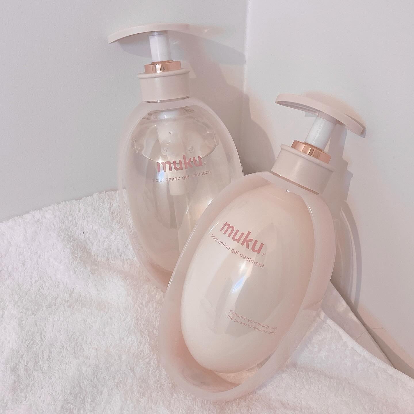 ムク+　モイスト　アミノジェル　シャンプー/ヘアトリートメント/muku+/市販シャンプーを使ったクチコミ（1枚目）